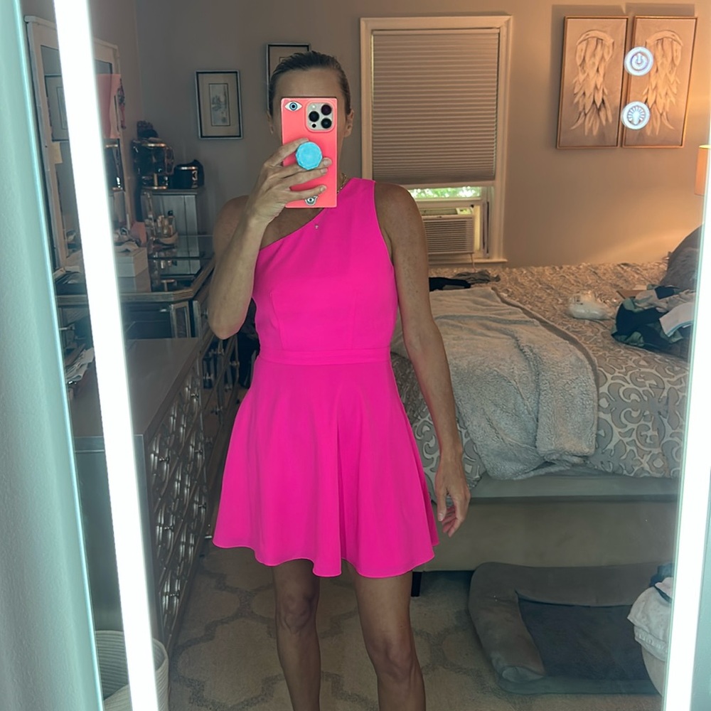 New! Bright pink dress